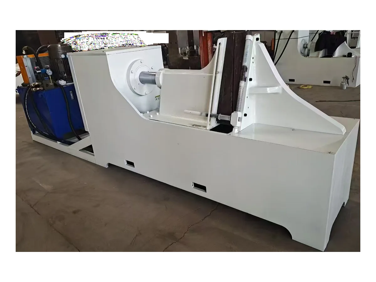 Hydraulic sectional flight forming machine
