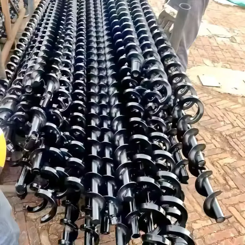 Auger flight manufacturing example Auger flight manufacturing example