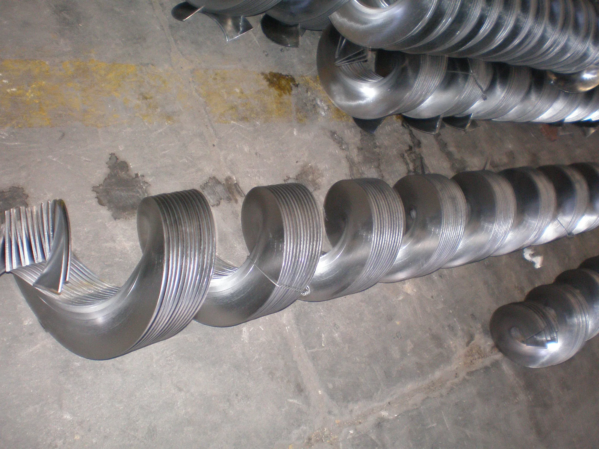 cold rolled continuous Screw flight 