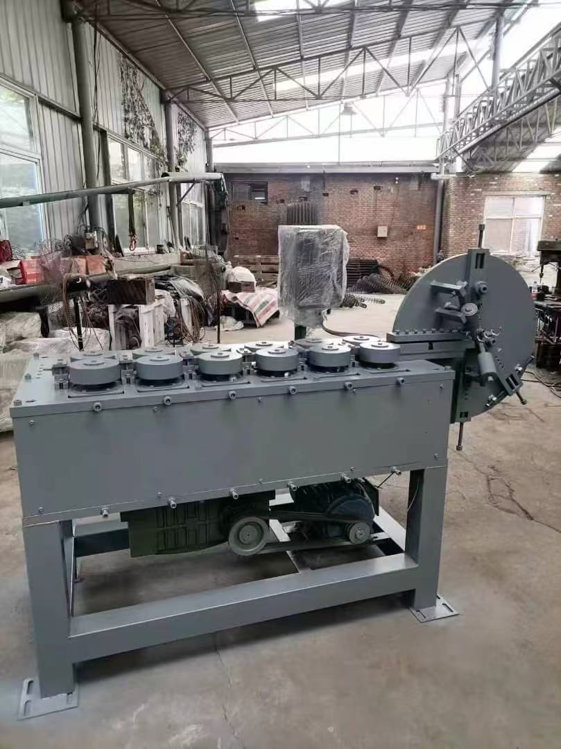 Material support prepared for a flexible auger forming line