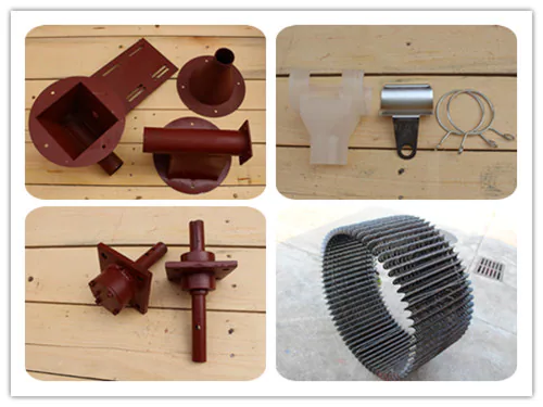 Custom flexible auger assembly with continuous screw flight for industrial conveying Custom flexible auger assembly with continuous screw flight for industrial conveying
