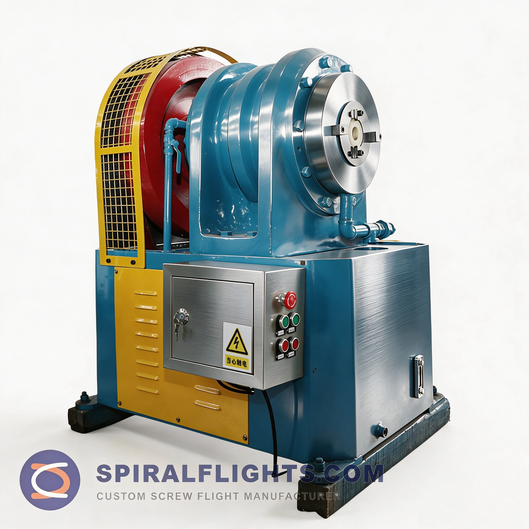 Custom ground screw production line with pipe tapering and induction heating equipment Custom ground screw production line with pipe tapering and induction heating equipment