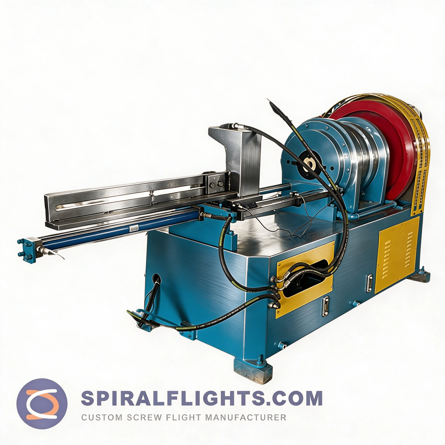 Hydraulic tapering machine for ground screw pipe forming and preparation Hydraulic tapering machine for ground screw pipe forming and preparation